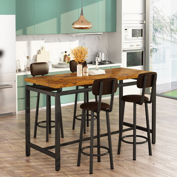 Industrial chairs set of clearance 4